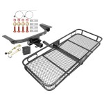 Trailer Tow Hitch For 16-23 Mazda CX-9 Basket Cargo Carrier Platform Hitch Lock and Cover