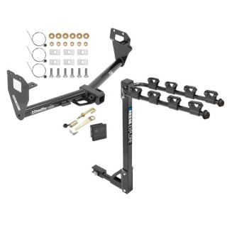 Custom Fit Trailer Hitch 4 Bike Carrier Security J-Pin Rubber Hitch Plug Cover Installation Hardware Installation Instructions 76021 1393100G 63201 7010 Draw-Tite Trailer Tow Hitch 4 Bike Rack 15-23 Jeep Renegade tilt away adult or child arms fold down ca Trailer Tow Hitch w/ 4 Bike Rack For 15-23 Jeep Renegade tilt away adult or child arms fold down carrier w/ Lock and Cover
