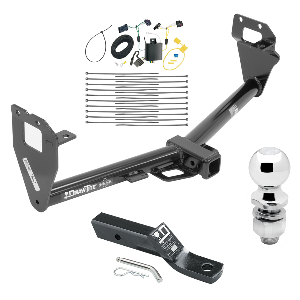 Trailer Tow Hitch For 1521 Jeep Renegade Complete Package