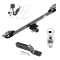 Custom Fit Trailer Hitch Wiring Harness (Plug & Play) 2" Drop Ball-Mount w/ Pin/Clip 2" Chrome Ball Installation Hardware Installation Instructions 76025 118521 23 63845 Draw-Tite Trailer Tow Hitch 11-17 Honda Odyssey Complete Package Wirin Trailer Tow Hitch For 11-17 Honda Odyssey Complete Package w/ Wiring and 2" Ball