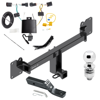 Trailer Tow Hitch For 17-24 Jaguar F-Pace Complete Package w/ Wiring and 2" Ball Trailer Tow Hitch For 17-24 Jaguar F-Pace Complete Package w/ Wiring and 2" Ball