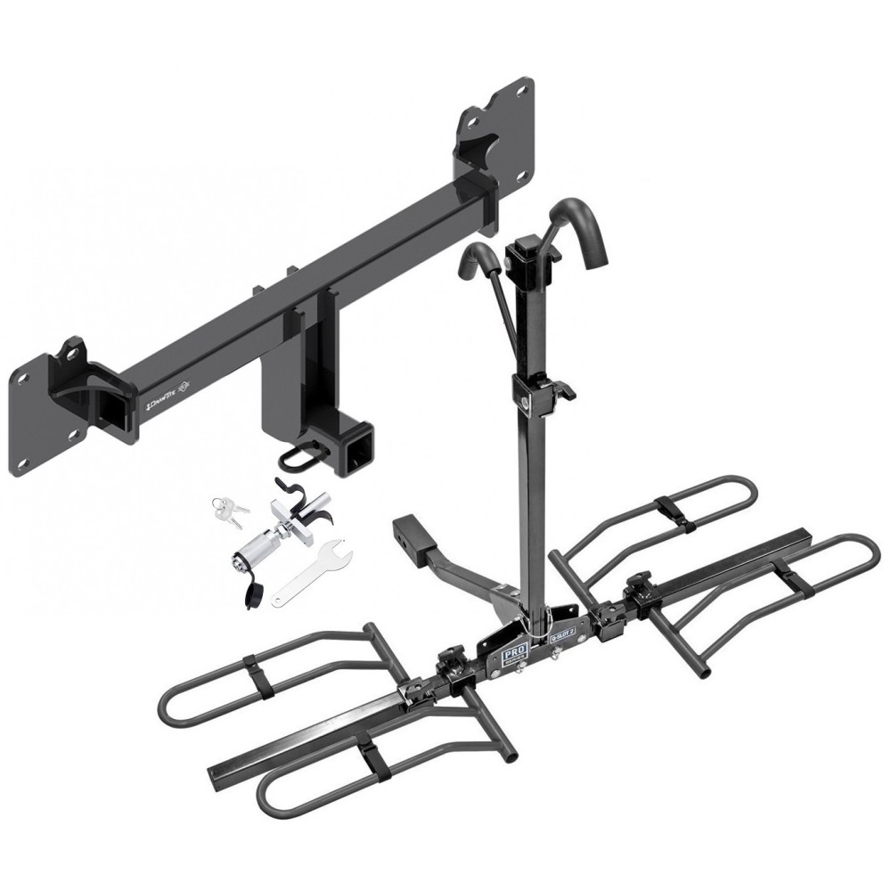 Trailer Tow Hitch For 1719 Jaguar FPace Platform Style 2 Bike Rack w