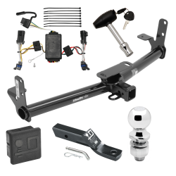 Trailer Tow Hitch For 02-07 Saturn Vue Deluxe Package Wiring 2" Ball and Lock Trailer Tow Hitch For 02-07 Saturn Vue Deluxe Package Wiring 2" Ball and Lock