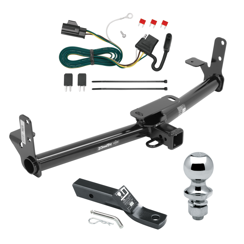 Trailer Tow Hitch For 07-09 Chevy Equinox Pontiac Torrent Complete 2009 Chevy Equinox Trailer Hitch