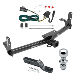 Trailer Tow Hitch For 07-09 Chevy Equinox Pontiac Torrent Complete Package w/ Wiring and 1-7/8" Ball Trailer Tow Hitch For 07-09 Chevy Equinox Pontiac Torrent Complete Package w/ Wiring and 1-7/8" Ball