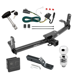 Trailer Tow Hitch For 07-09 Chevy Equinox Pontiac Torrent Complete Package w/ Wiring and 2" Ball Trailer Tow Hitch For 07-09 Chevy Equinox Pontiac Torrent Complete Package w/ Wiring and 2" Ball