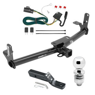 Custom Fit Trailer Hitch Wiring Harness (Plug & Play) 2" Drop Ball-Mount w/ Pin/Clip 2" Chrome Ball Installation Hardware Installation Instructions 76028 118432 23 63845 Draw-Tite Trailer Tow Hitch 07-09 Chevy Equinox Pontiac Torrent Comple Trailer Tow Hitch For 07-09 Chevy Equinox Pontiac Torrent Complete Package w/ Wiring and 2" Ball
