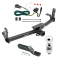 Custom Fit Trailer Hitch Wiring Harness (Plug & Play) 2" Drop Ball-Mount w/ Pin/Clip 2" Chrome Ball Installation Hardware Installation Instructions 76028 118432 23 63845 Draw-Tite Trailer Tow Hitch 07-09 Chevy Equinox Pontiac Torrent Comple Trailer Tow Hitch For 07-09 Chevy Equinox Pontiac Torrent Complete Package w/ Wiring and 2" Ball