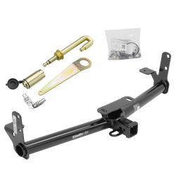Trailer Tow Hitch For 05-17 Chevy Equinox 10-17 GMC Terrain Class 3 2" Receiver w/ J-Pin Anti-Rattle Lock Trailer Tow Hitch For 05-17 Chevy Equinox 10-17 GMC Terrain Class 3 2" Receiver w/ J-Pin Anti-Rattle Lock
