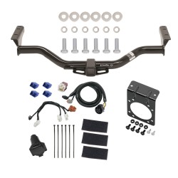 Trailer Tow Hitch w/ 7-Way RV Wiring For 13-21 Nissan Pathfinder 14-21 Infiniti QX60 Harness Kit Mounting Bracket 2" Tow Receiver Class 3 Trailer Tow Hitch w/ 7-Way RV Wiring For 13-21 Nissan Pathfinder 14-21 Infiniti QX60 Harness Kit Mounting Bracket 2" Tow Receiver Class 3