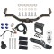 Complete Tow Package For 13-21 Nissan Pathfinder 14-21 Infiniti QX60 w/ 7-Way RV Wiring Harness Kit 2" Ball and Mount Bracket 2" Receiver Class 3