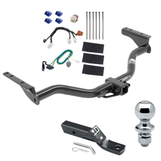 Custom Fit Trailer Hitch Wiring Harness (Plug & Play) 2" Drop Ball-Mount w/ Pin/Clip 1-7/8" Chrome Ball Installation Hardware Installation Instructions 76031 118670 23 63816 Draw-Tite Trailer Tow Hitch 13-21 Nissan Pathfinder 14-21 Infiniti Trailer Tow Hitch For 13-21 Nissan Pathfinder 14-21 Infiniti QX60 Complete Package w/ Wiring and 1-7/8" Ball