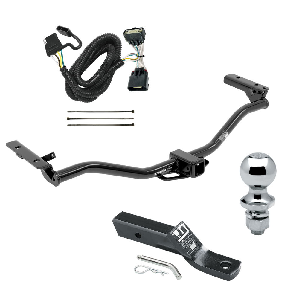 Custom Fit Trailer Hitch Wiring Harness (Plug & Play) 2" Drop Ball-Mount w/ Pin/Clip 1-7/8" Chrome Ball Installation Hardware Installation Instructions 76034 118540 23 63816 Draw-Tite Trailer Tow Hitch 11-19 Explorer Complete Package Wiring Trailer Tow Hitch For 11-19 Ford Explorer Complete Package w/ Wiring and 1-7/8" Ball
