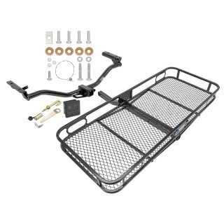Trailer Tow Hitch For 11-19 Ford Explorer Basket Cargo Carrier Platform Hitch Lock and Cover