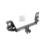 Trailer Tow Hitch For 17-25 Audi Q7 Platform Style 2 Bike Rack w/ Anti Rattle Hitch Lock