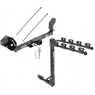 Custom Fit Trailer Hitch 4 Bike Carrier Installation Hardware Installation Instructions 76080 1393100G Draw-Tite Trailer Tow Hitch 4 Bike Rack 16-18 Buick Envision tilt away adult or child arms fold down carrier 16 17 18 2016 2017 2018 Trailer Tow Hitch w/ 4 Bike Rack For 16-18 Buick Envision tilt away adult or child arms fold down carrier