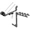 Custom Fit Trailer Hitch 4 Bike Carrier Installation Hardware Installation Instructions 76080 1393100G Draw-Tite Trailer Tow Hitch 4 Bike Rack 16-18 Buick Envision tilt away adult or child arms fold down carrier 16 17 18 2016 2017 2018 Trailer Tow Hitch w/ 4 Bike Rack For 16-18 Buick Envision tilt away adult or child arms fold down carrier