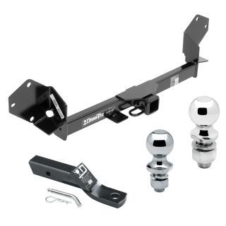 Custom Fit Trailer Hitch 2" Drop Ball-Mount w/ Pin/Clip 1-7/8" and 2" Chrome Ball Installation Hardware Installation Instructions 76080 23 63845 63816 Draw-Tite Trailer Tow Hitch 16-18 Buick Envision Receiver 1-7/8" and 2" Ball 1 Trailer Tow Hitch For 16-18 Buick Envision Receiver w/ 1-7/8" and 2" Ball
