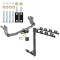Custom Fit Trailer Hitch 4 Bike Carrier Security J-Pin Rubber Hitch Plug Cover Installation Hardware Installation Instructions 76098 1393100G 63201 7010 Draw-Tite Trailer Tow Hitch 4 Bike Rack 11-23 Mitsubishi Outlander Sport RVR tilt away adult or child Trailer Tow Hitch w/ 4 Bike Rack For 11-24 Mitsubishi Outlander Sport RVR tilt away adult or child arms fold down carrier w/ Lock and Cover