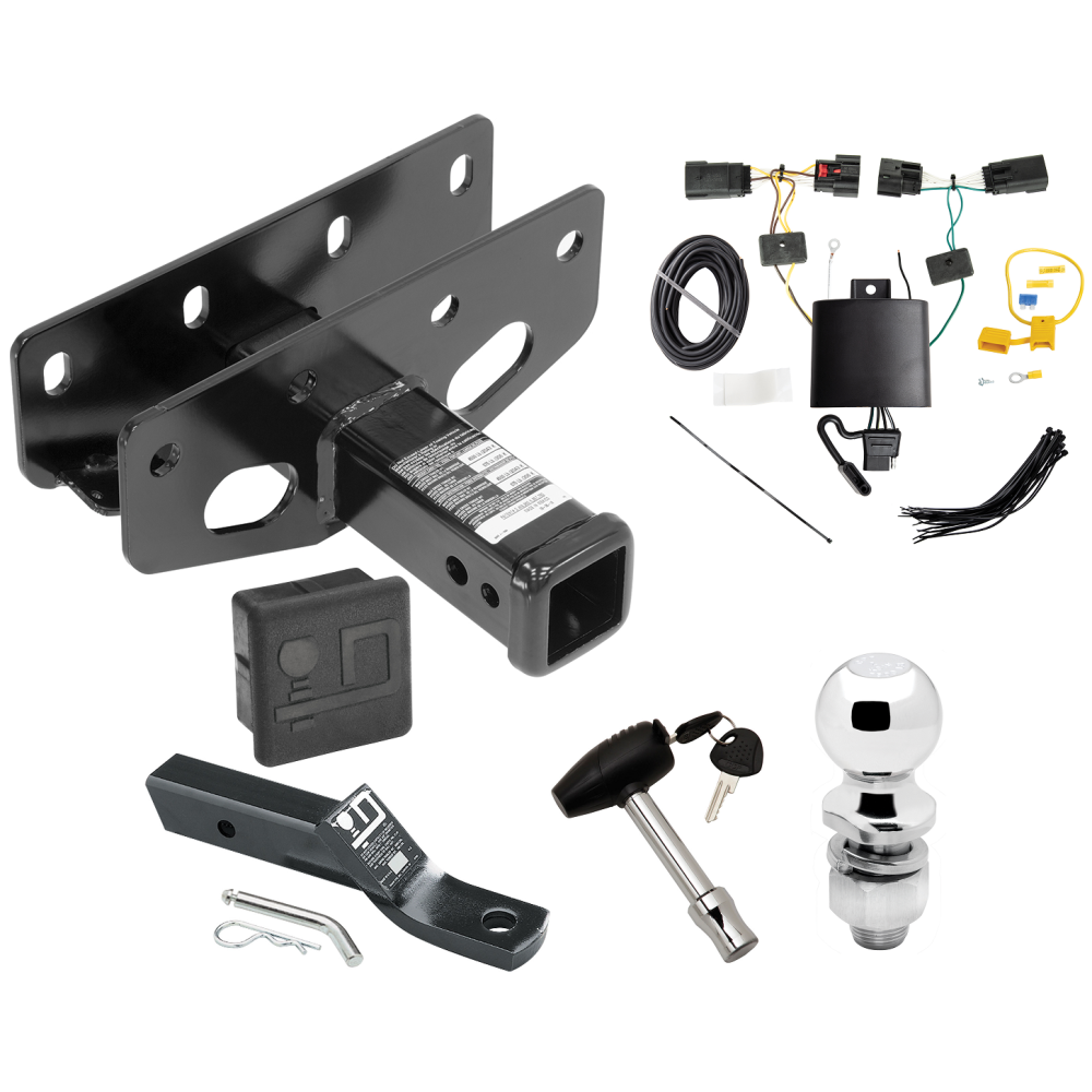 Trailer Tow Hitch For 1821 Jeep Wrangler JL All Styles Deluxe