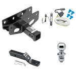 Custom Fit Trailer Hitch Wiring Harness (Requires Splicing) 2" Drop Ball-Mount w/ Pin/Clip 1-7/8" Chrome Ball Installation Hardware Installation Instructions 76382 20252 23 63816 Draw-Tite Trailer Tow Hitch 07-18 Jeep Wrangler JK Right Hand Dri Trailer Tow Hitch For 07-18 Jeep Wrangler JK Right Hand Drive Complete Package w/ Wiring and 1-7/8" Ball