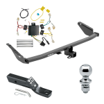 Custom Fit Trailer Hitch Wiring Harness (Plug & Play) 2" Drop Ball-Mount w/ Pin/Clip 1-7/8" Chrome Ball Installation Hardware Installation Instructions 76112 118648 23 63816 Draw-Tite Trailer Tow Hitch 15-20 Toyota Sienna Except SE Complete Trailer Tow Hitch For 15-20 Toyota Sienna Except SE Complete Package w/ Wiring and 1-7/8" Ball