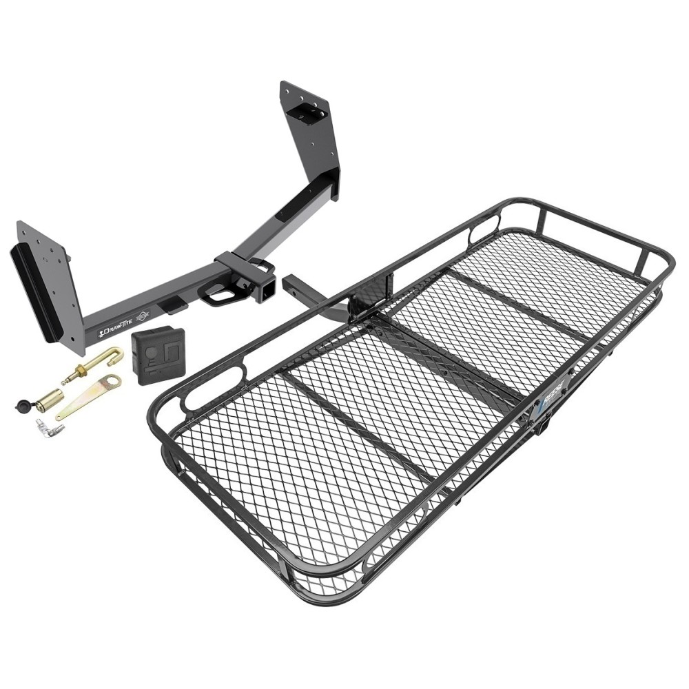Trailer Tow Hitch For 15-21 Mitsubishi L200 Triton w/Factory Step Bumper