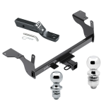 Custom Fit Trailer Hitch 2" Drop Ball-Mount w/ Pin/Clip 1-7/8" and 2" Chrome Ball Installation Hardware Installation Instructions 76116 23 63845 63816 Draw-Tite Trailer Tow Hitch 14-17 Volvo XC60 Receiver 1-7/8" and 2" Ball 14 15 Trailer Tow Hitch For 14-17 Volvo XC60 Receiver w/ 1-7/8" and 2" Ball
