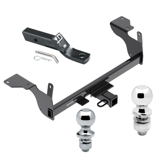 Custom Fit Trailer Hitch 2" Drop Ball-Mount w/ Pin/Clip 1-7/8" and 2" Chrome Ball Installation Hardware Installation Instructions 76116 23 63845 63816 Draw-Tite Trailer Tow Hitch 14-17 Volvo XC60 Receiver 1-7/8" and 2" Ball 14 15 Trailer Tow Hitch For 14-17 Volvo XC60 Receiver w/ 1-7/8" and 2" Ball