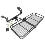 Trailer Tow Hitch For 14-17 Volvo XC60 Basket Cargo Carrier Platform Hitch Lock and Cover