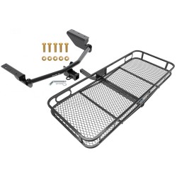 Trailer Tow Hitch For 13-18 Toyota RAV4 Basket Cargo Carrier Platform w/ Hitch Pin Trailer Tow Hitch For 13-18 Toyota RAV4 Basket Cargo Carrier Platform w/ Hitch Pin