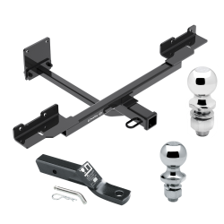 Trailer Tow Hitch For 12-15 Mercedes-Benz ML350 16-19 GLE350 without Active Curve System Receiver w/ 1-7/8" and 2" Ball Trailer Tow Hitch For 12-15 Mercedes-Benz ML350 16-19 GLE350 without Active Curve System Receiver w/ 1-7/8" and 2" Ball