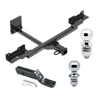 Custom Fit Trailer Hitch 2" Drop Ball-Mount w/ Pin/Clip 1-7/8" and 2" Chrome Ball Installation Hardware Installation Instructions 76141 23 63845 63816 Draw-Tite Trailer Tow Hitch 12-15 Mercedes-Benz ML350 16-19 GLE350 without Active Curve Trailer Tow Hitch For 12-15 Mercedes-Benz ML350 16-19 GLE350 without Active Curve System Receiver w/ 1-7/8" and 2" Ball