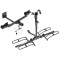 Trailer Tow Hitch For 12-19 Mercedes-Benz GLE350 ML350 Platform Style 2 Bike Rack w/ Anti Rattle Hitch Lock