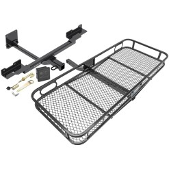 Trailer Tow Hitch For 12-19 Mercedes-Benz GLE350 ML350 Basket Cargo Carrier Platform Hitch Lock and Cover Trailer Tow Hitch For 12-19 Mercedes-Benz GLE350 ML350 Basket Cargo Carrier Platform Hitch Lock and Cover