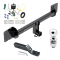Custom Fit Trailer Hitch Wiring Harness (Requires Splicing) 2" Drop Ball-Mount w/ Pin/Clip 2" Chrome Ball Installation Hardware Installation Instructions 76143 119148 23 63845 Draw-Tite Trailer Tow Hitch 16-23 Tesla X Complete Package Wiring an Trailer Tow Hitch For 16-23 Tesla X Complete Package w/ Wiring and 2" Ball