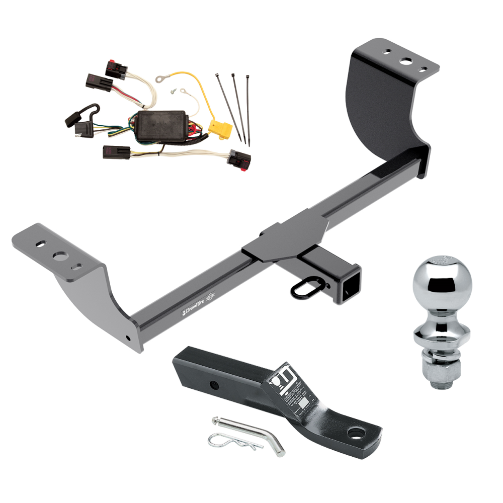 Trailer Tow Hitch For 08-10 Chrysler 300 Complete Package w/ Wiring and