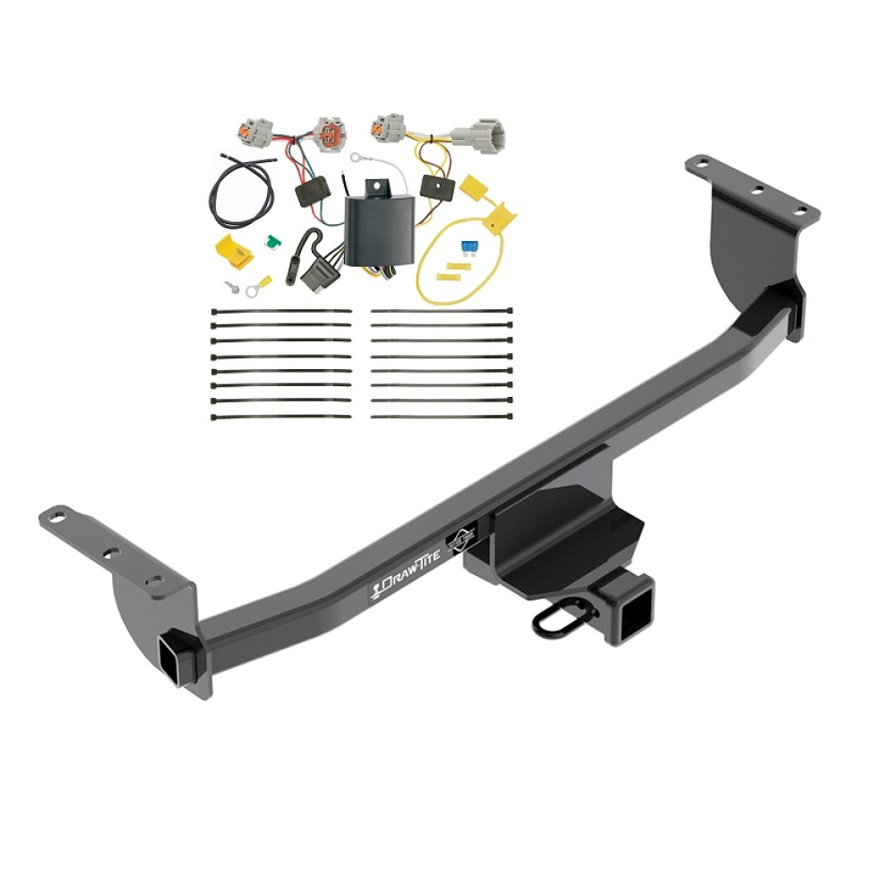 Trailer Tow Hitch For 1719 Nissan Rogue Sport All Styles w/ Wiring Harness Kit