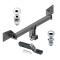 Custom Fit Trailer Hitch 2" Drop Ball-Mount w/ Pin/Clip 1-7/8" and 2" Chrome Ball Installation Hardware Installation Instructions 76183 23 63845 63816 Draw-Tite Trailer Tow Hitch 18-23 Audi Q5 18-22 SQ5 Receiver 1-7/8" and 2" Bal Trailer Tow Hitch For 18-24 Audi Q5 SQ5 Receiver w/ 1-7/8" and 2" Ball
