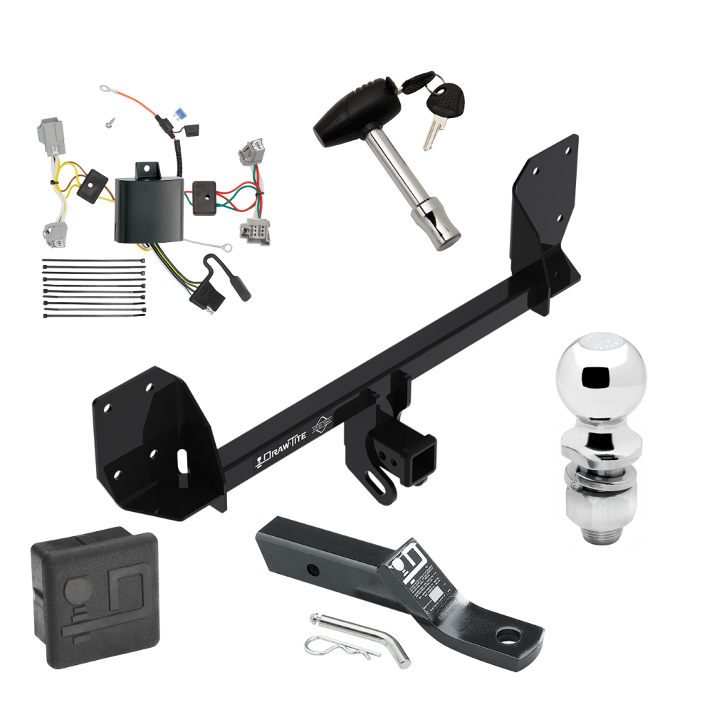 Trailer Tow Hitch For 1623 Volvo XC90 Deluxe Package Wiring