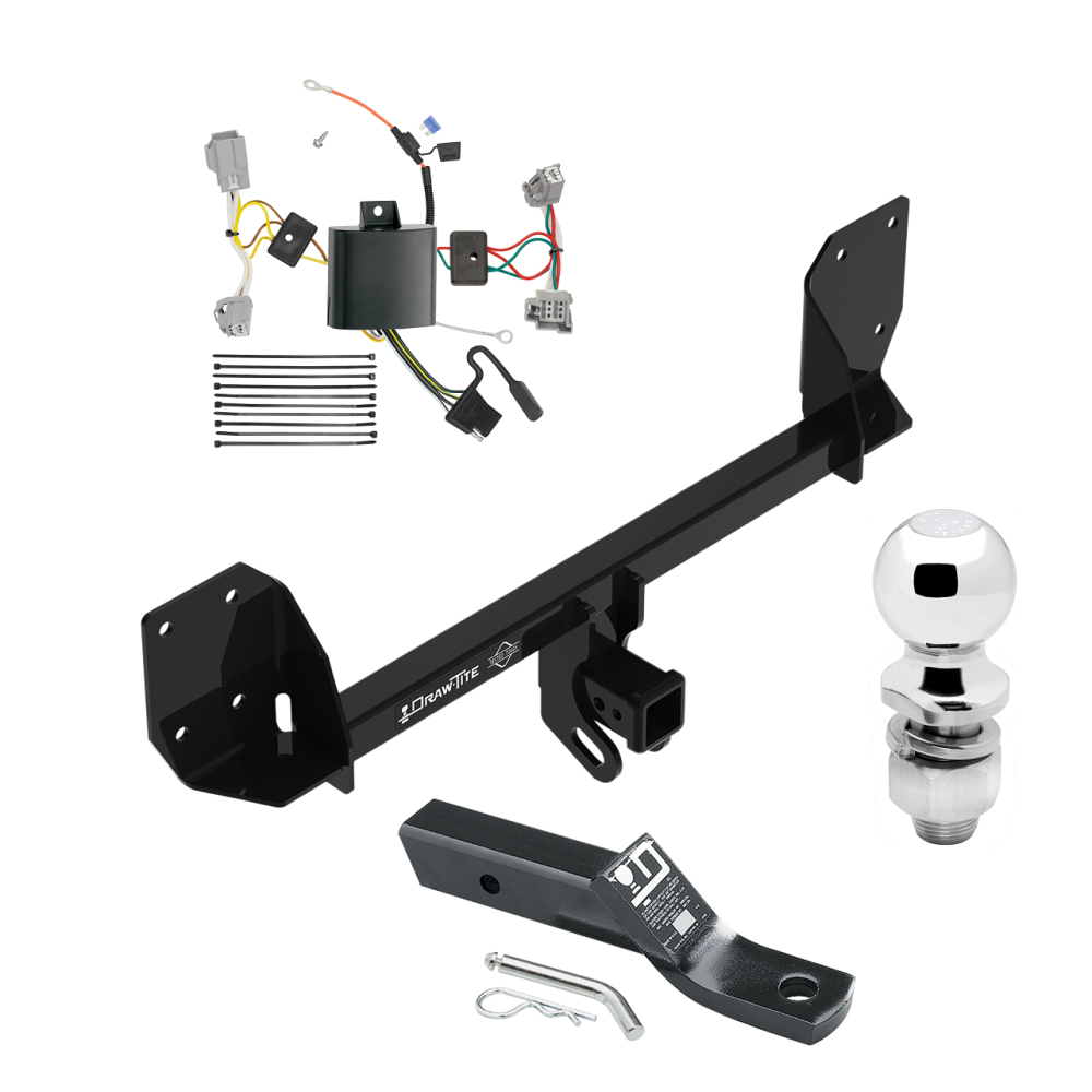 Trailer Tow Hitch For 16-19 Volvo XC90 Complete Package w/ Wiring and 2 Trailer Hitch For 2019 Volvo Xc90
