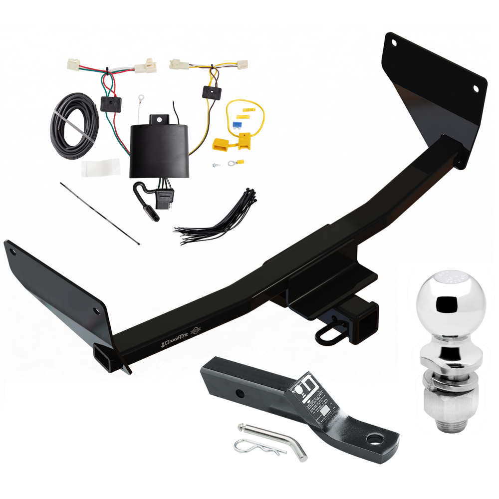 Trailer Tow Hitch For 19-20 Toyota RAV4 Complete Package