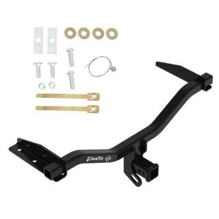 Trailer Tow Hitch For 18-20 Chevy Equinox GMC Terrain Diesel Platform Style 2 Bike Rack w/ Anti Rattle Hitch Lock
