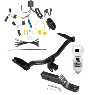 Custom Fit Trailer Hitch Wiring Harness (Plug & Play) 2" Drop Ball-Mount w/ Pin/Clip 2" Chrome Ball Installation Hardware Installation Instructions 76217 118764 23 63845 Draw-Tite Trailer Tow Hitch 18-20 GMC Terrain Diesel Complete Package Trailer Tow Hitch For 18-20 GMC Terrain Diesel Complete Package w/ Wiring and 2" Ball