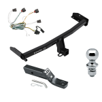 Custom Fit Trailer Hitch Wiring Harness (Plug & Play) 2" Drop Ball-Mount w/ Pin/Clip 1-7/8" Chrome Ball Installation Hardware Installation Instructions 76225 118495 23 63816 Draw-Tite Trailer Tow Hitch 2010 Dodge Journey Complete Package Wi Trailer Tow Hitch For 2010 Dodge Journey Complete Package w/ Wiring and 1-7/8" Ball