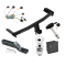 Custom Fit Trailer Hitch Wiring Harness (Plug & Play) 2" Drop Ball-Mount w/ Pin/Clip 2" Chrome Ball Security Lock Pin Rubber Hitch Plug Cover Installation Hardware Installation Instructions 76225 118495 23 63845 580407 7010 Draw-Tite Traile Trailer Tow Hitch For 2010 Dodge Journey Deluxe Package Wiring 2" Ball and Lock