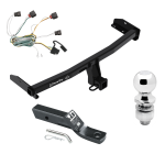 Custom Fit Trailer Hitch Wiring Harness (Plug & Play) 2" Drop Ball-Mount w/ Pin/Clip 2" Chrome Ball Installation Hardware Installation Instructions 76225 118495 23 63845 Draw-Tite Trailer Tow Hitch 2010 Dodge Journey Complete Package Wiring Trailer Tow Hitch For 2010 Dodge Journey Complete Package w/ Wiring and 2" Ball