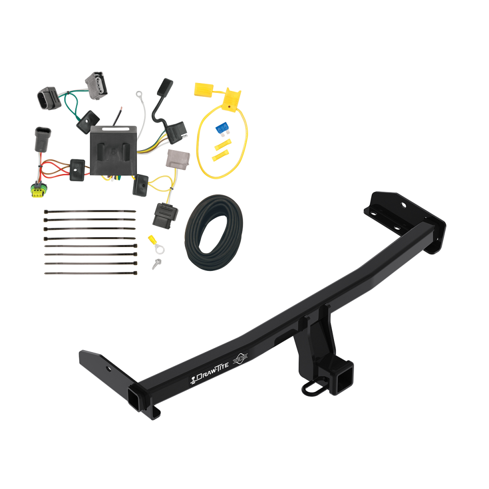 Custom Fit Trailer Hitch Wiring Harness (Plug & Play) Installation Hardware Installation Instructions 76225 118536 Draw-Tite Trailer Tow Hitch 11-20 Dodge Journey w/LED Taillights Wiring Harness Kit 11 12 13 14 15 16 17 18 19 20 2011 2012 2013 2014 2 Trailer Tow Hitch For 11-20 Dodge Journey w/LED Taillights w/ Wiring Harness Kit