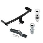 Custom Fit Trailer Hitch 2" Drop Ball-Mount w/ Pin/Clip 1-7/8" and 2" Chrome Ball Installation Hardware Installation Instructions 76225 23 63845 63816 Draw-Tite Trailer Tow Hitch 09-20 Dodge Journey Receiver 1-7/8" and 2" Ball 09 Trailer Tow Hitch For 09-20 Dodge Journey Receiver w/ 1-7/8" and 2" Ball