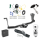 Custom Fit Trailer Hitch Wiring Harness (Requires Splicing) 2" Drop Ball-Mount w/ Pin/Clip 2" Chrome Ball Security Lock Pin Rubber Hitch Plug Cover Installation Hardware Installation Instructions 76244 119148 23 63845 580407 7010 Draw-Tite Trai Trailer Tow Hitch For 18-21 Mitsubushi Eclipse Cross Deluxe Package Wiring 2" Ball and Lock